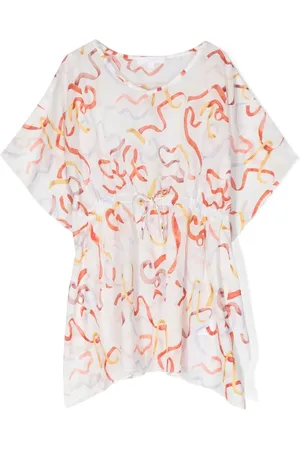 Chloé All-over graphic-print dress