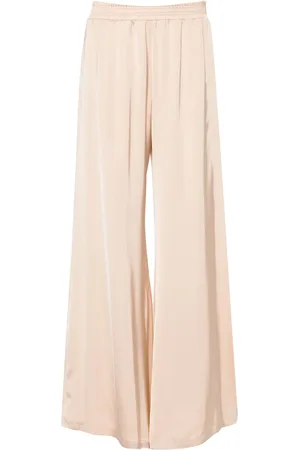 Fabiana Filippi Wide-leg satin trousers