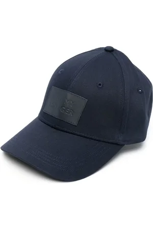 Tommy Hilfiger Logo-appliquè organic cotton cap