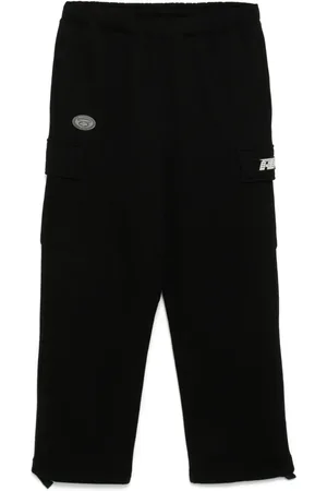 A Bathing Ape Logo patch track pants