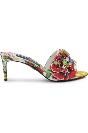 Dolce & Gabbana Floral embellished sandals