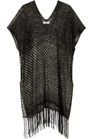 Twin-Set Open-knit beach dress
