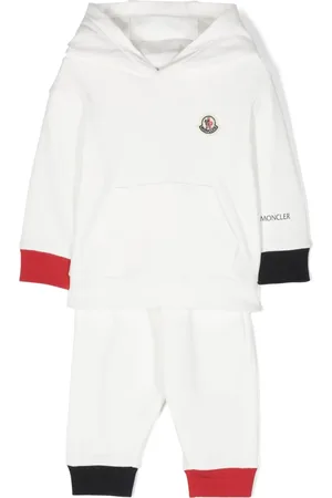 Moncler Logo-appliqué hooded tracksuit