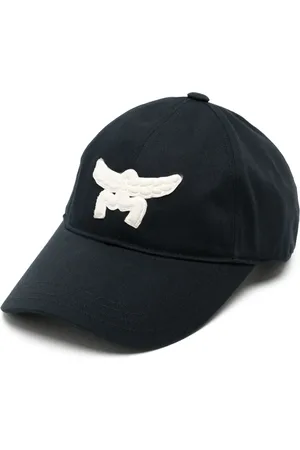 MCM Essential logo-appliqué cotton baseball cap