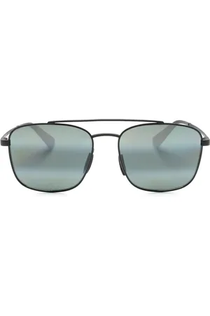 Maui Jim Pīwai pilot-frame sunglasses