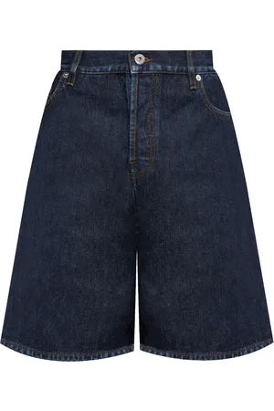 Burberry Appliqué denim shorts