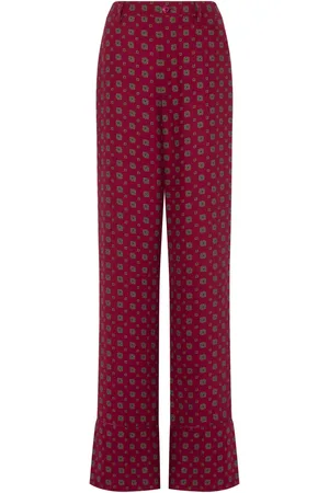 Moschino Geometric-print trousers