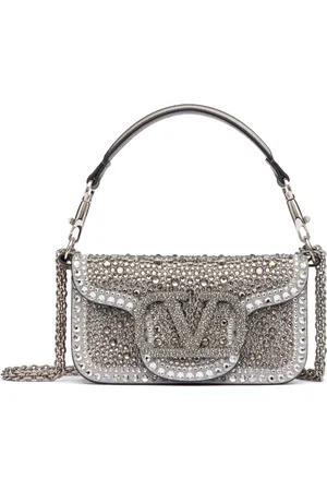 VALENTINO GARAVANI Small Locò embellished shoulder bag