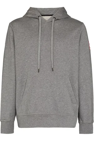 Canada Goose Logo-patch mélange hoodie