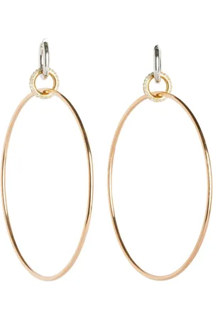 SPINELLI KILCOLLIN 18kt rose gold Altaire diamond hoop earrings