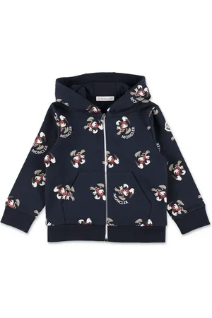 Moncler All-over graphic logo print hoodie