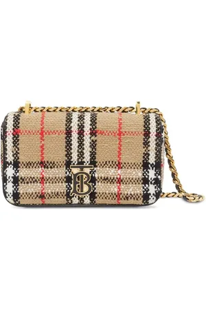 Burberry Vintage-check bouclé Lola bag