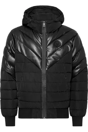 Philipp Plein Logo-appliqué padded jacket