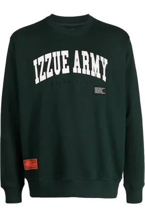 Izzue College logo-appliqu?? cotton sweatshirt
