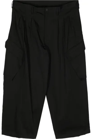 YOHJI YAMAMOTO Cropped cargo trousers