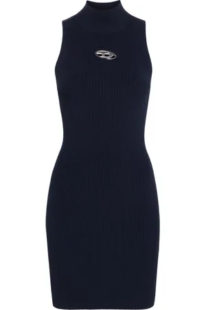 Diesel M-Onervax mock-neck dress