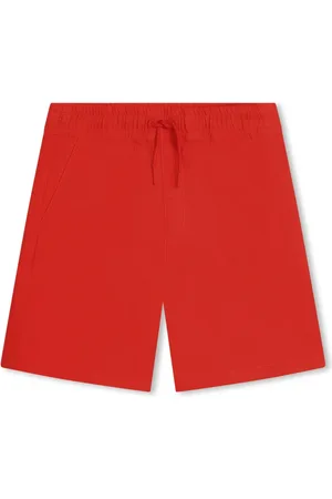 Kenzo Logo-embroidered drawstring shorts
