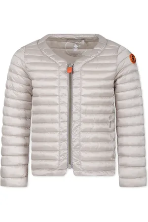 save the duck Logo-appliqu?? padded jacket