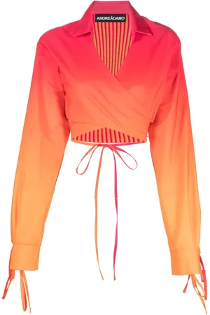 ANDREADAMO Tie-waist blouse