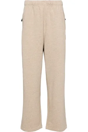 A Bathing Ape Logo-patch straight track pants