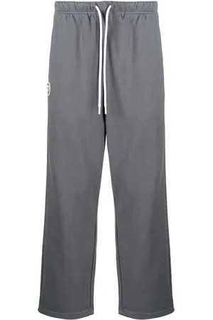 A Bathing Ape Logo-print straight-leg track pants