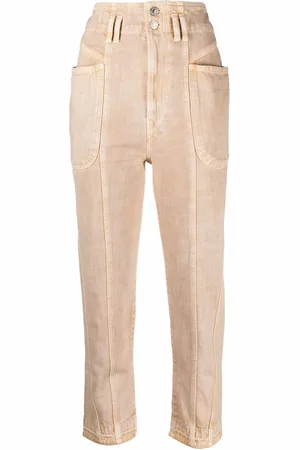 Isabel Marant High-rise cropped jeans