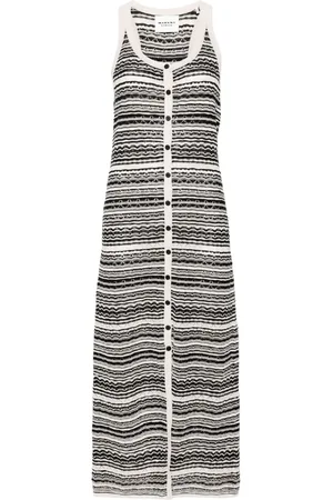 Marant Etoile Haroya striped maxi dress