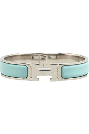 Hermès 20th Century Narrow Enamel Clic H PM costume bracelet