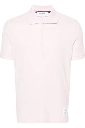 Thom Browne 4-Bar cotton polo shirt