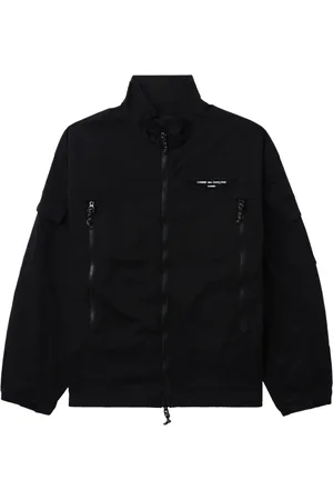 Comme des Garçons Logo-print zip-detail jacket