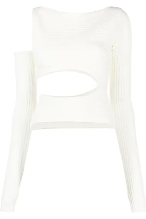 ANDREADAMO Asymmetric cut-out top