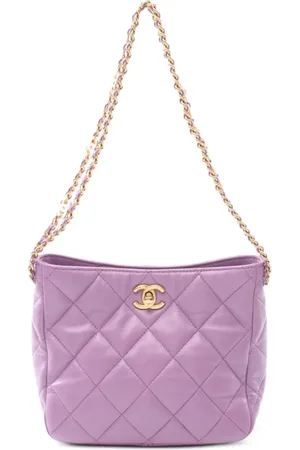 CHANEL 2021 small matelassé shoulder bag