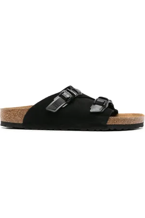 Birkenstock Zürich Tech suede slides