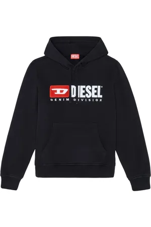 Diesel S-Ginn-Hood-Div logo-appliqué hoodie