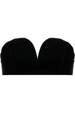 Blazé Milano Jealousy strapless velvet top