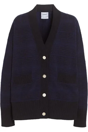 Barrie Tartan-pattern cashmere cardigan
