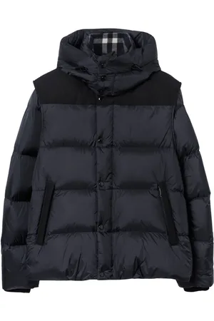 Burberry Logo-patch padded jacket