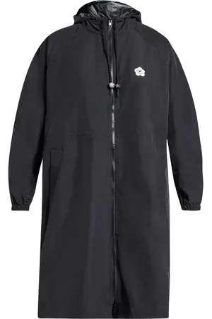 Kenzo Logo-appliqué hooded parka