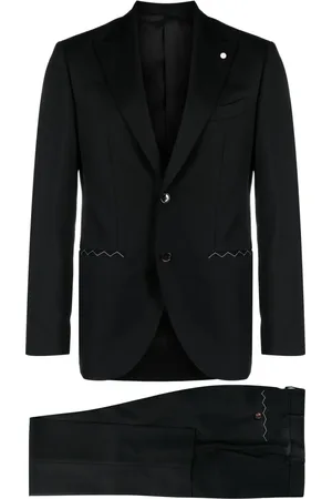 LUIGI BIANCHI MANTOVA Peak-lapels single-breasted suit