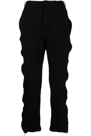 Comme des Garçons Zipper-trim trousers