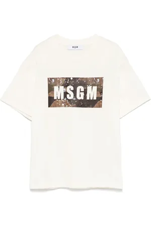 Msgm S5MSJBTH036013 avorio 100%cotone