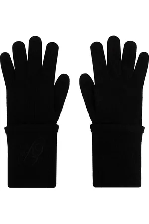 Emporio Armani Logo-embroidered gloves