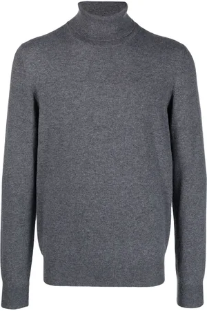 BARBA Mélange cashmere jumper
