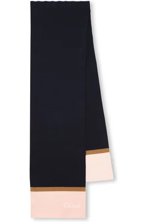 Chloé Logo knitted scarf