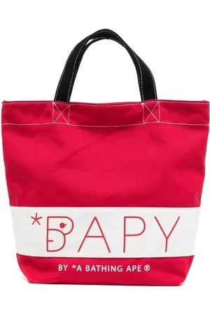 BAPY Logo-print beach bag