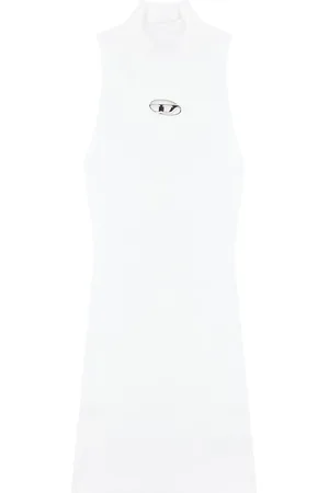 Diesel M-Onervax mock-neck dress