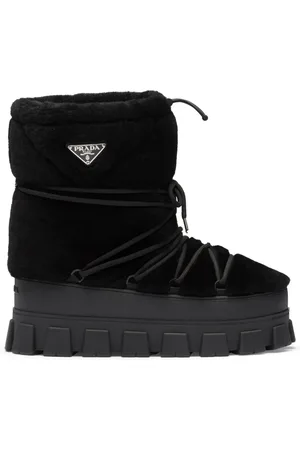 Prada Shearling après ski boots