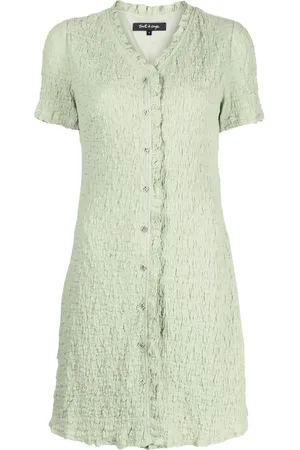 tout a coup Cloqué-effect mini dress