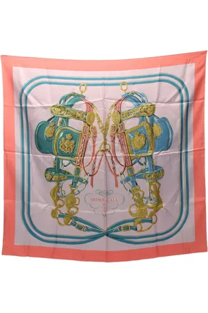 Hermès 2000s Carrés 90 Brides de Gala scarf
