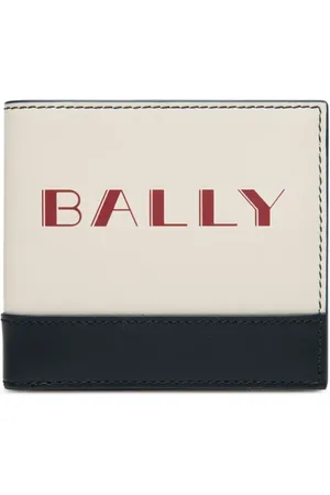 Bally Logo-lettering leather wallet